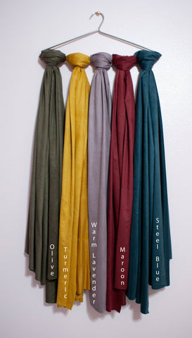 Faux Suede Hijab